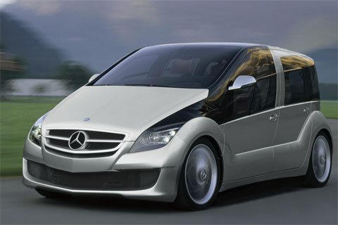 Mercedes Hydrogen Car Concept Vehicle