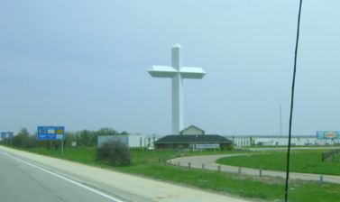 Big Ass Cross in Indiana