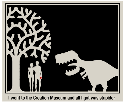 Creation Museum cartoon