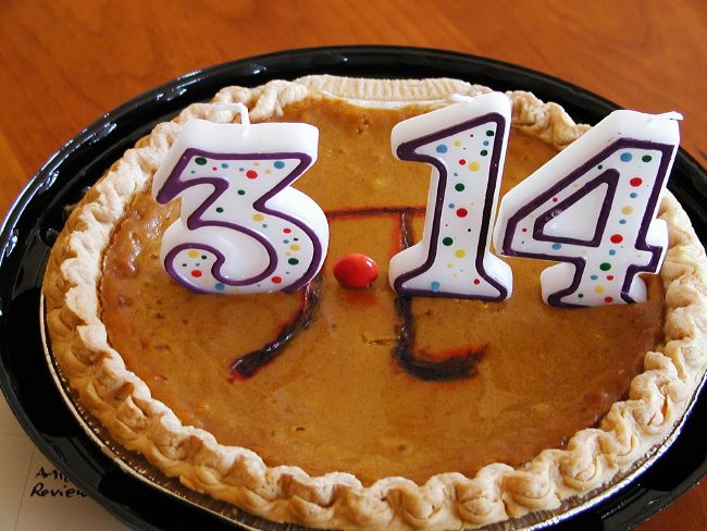 Would you like a piece of Pi? How about a piece of Pie?