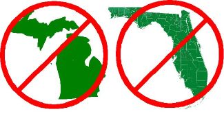 Ban Michigan and Florida from the Democratic National Convention