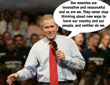 Bush mangles the English Language, Again!