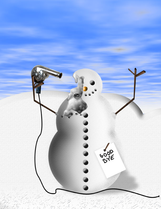 Congress is pointing the hairdryer at the snowman bi-laterally