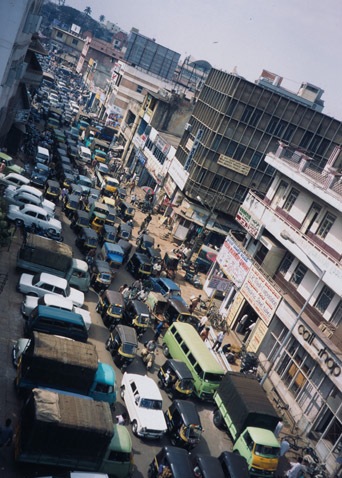Snapshot of Bangalore Traffic