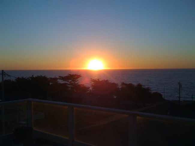 Winter Sunset, San Mateo County Coast