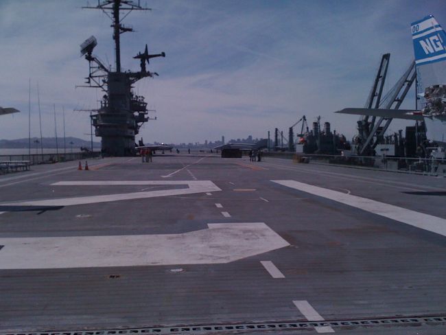 USS Hornet Flightdeck