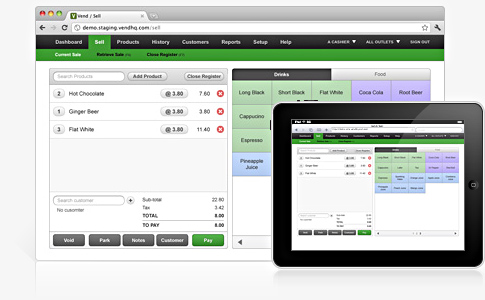 Vend POS is a great choice to run your retail store.