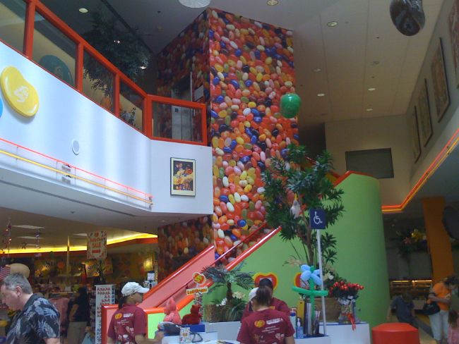 Lobby of Jelly Belly Visitor's Center