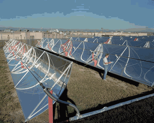 Concentrated Solar Power mirror array