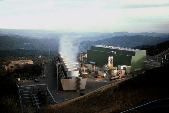 NCPA Geothermal Plant at The Geysers in California