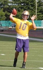 University of Washington's quarterback, Jake Locker