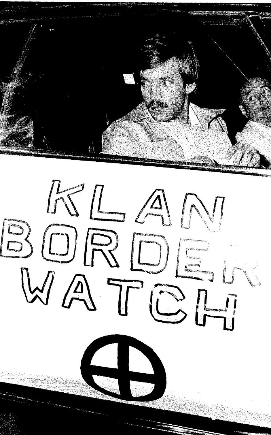 Klu Klux Klan Border Watch sign