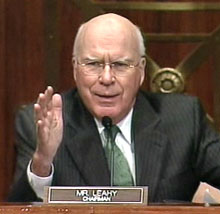 Vermont Senator Patrick Leahy