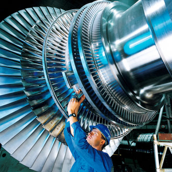 Steam turbine shaft/blade assembly