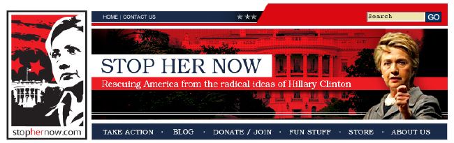 Anti-Hillary Clinton website