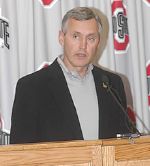 Jim Tressel, Head Coach of the Ohio State University Football Team