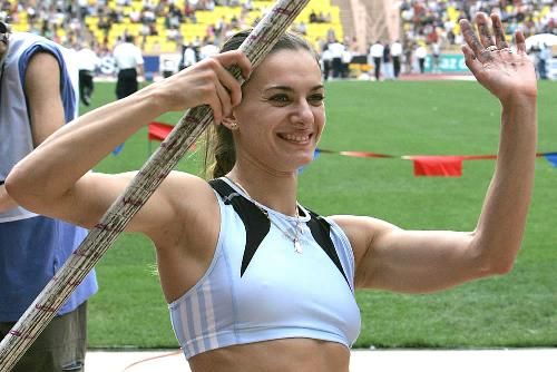 Yelena Isbinbayeva, World Champion Pole Vaulter